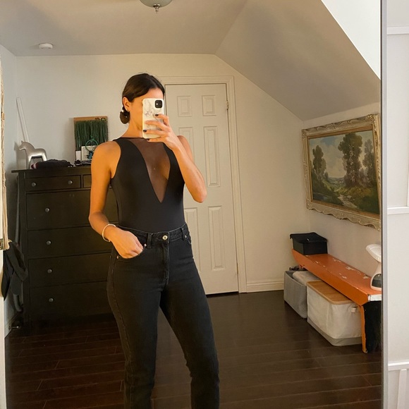 Calvin Klein mesh bodysuit - Picture 1 of 3